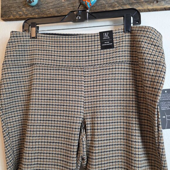 International Concepts Houndstooth Pant High Waist Slim Fit Multicolor XXL - Picture 7 of 17